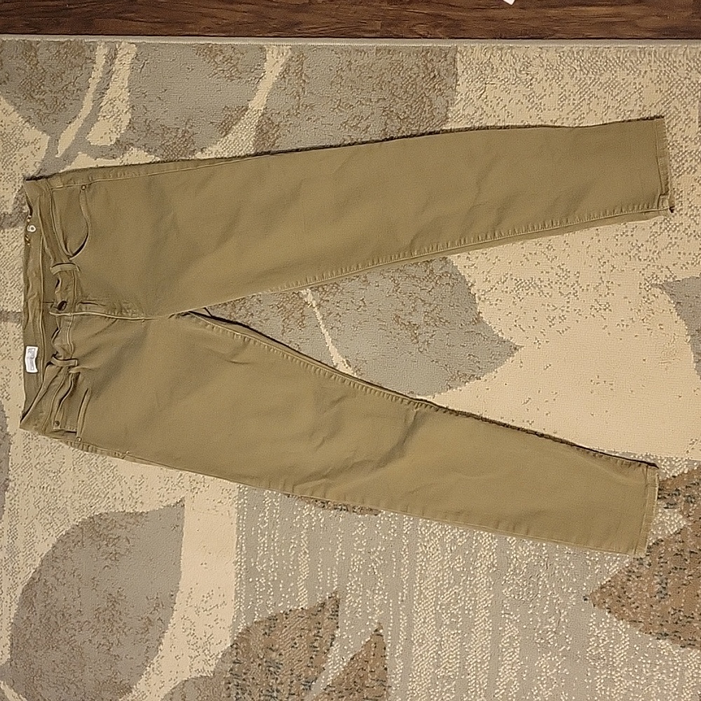 Gap 31T (12 Tall) dark khaki 1969 skinny legging jean